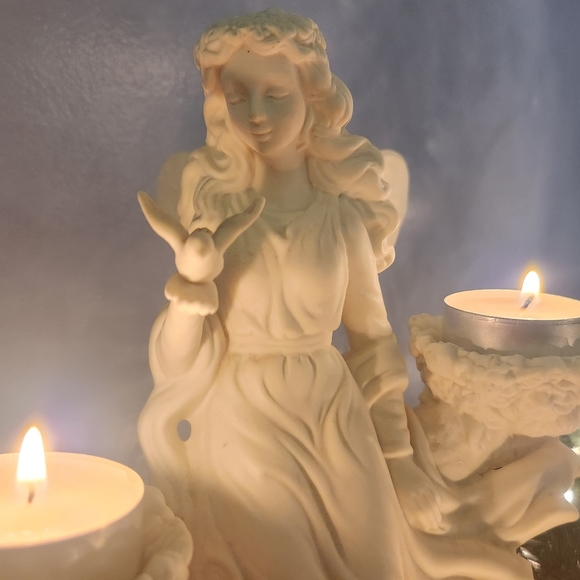 Partylite 3 tea light holder Arianna's Garden P7298 - Picture 2 of 4